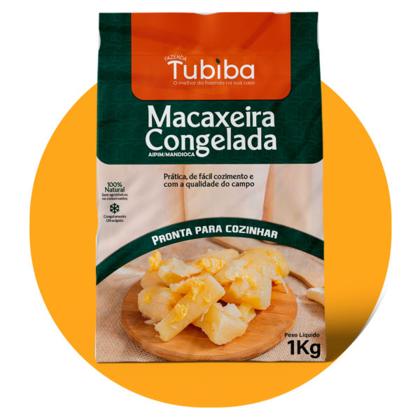 Macaxeira Congelada - 1Kg