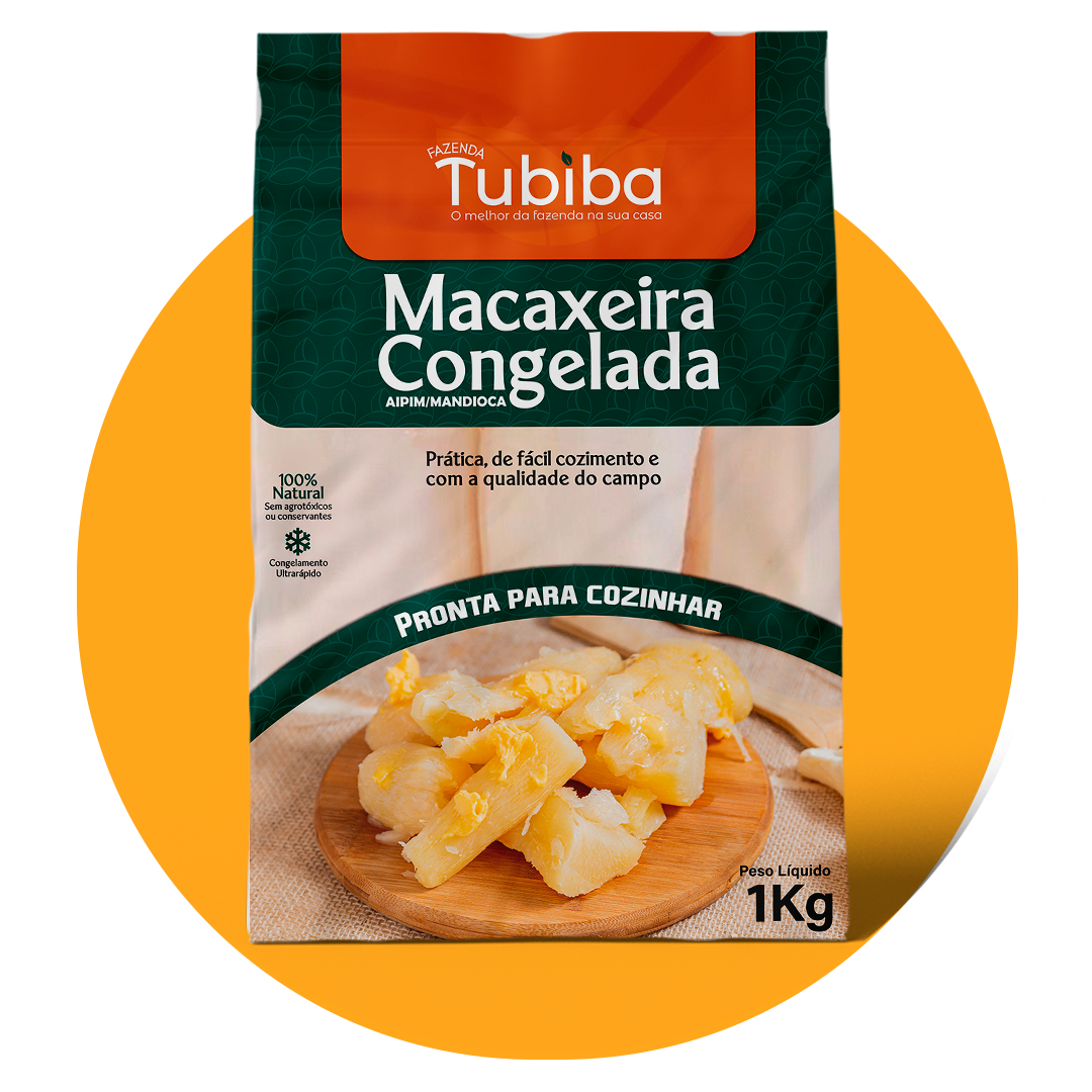 Macaxeira Congelada – 1Kg