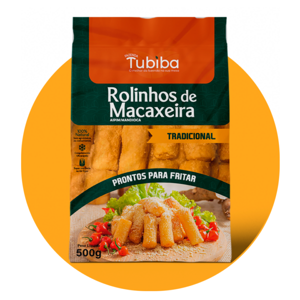 Rolinho de Macaxeira Tradicional - 500g